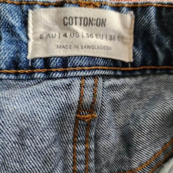 COTTON:ON HIGH RISE CARPENTER JEANS - Picture 7 of 9